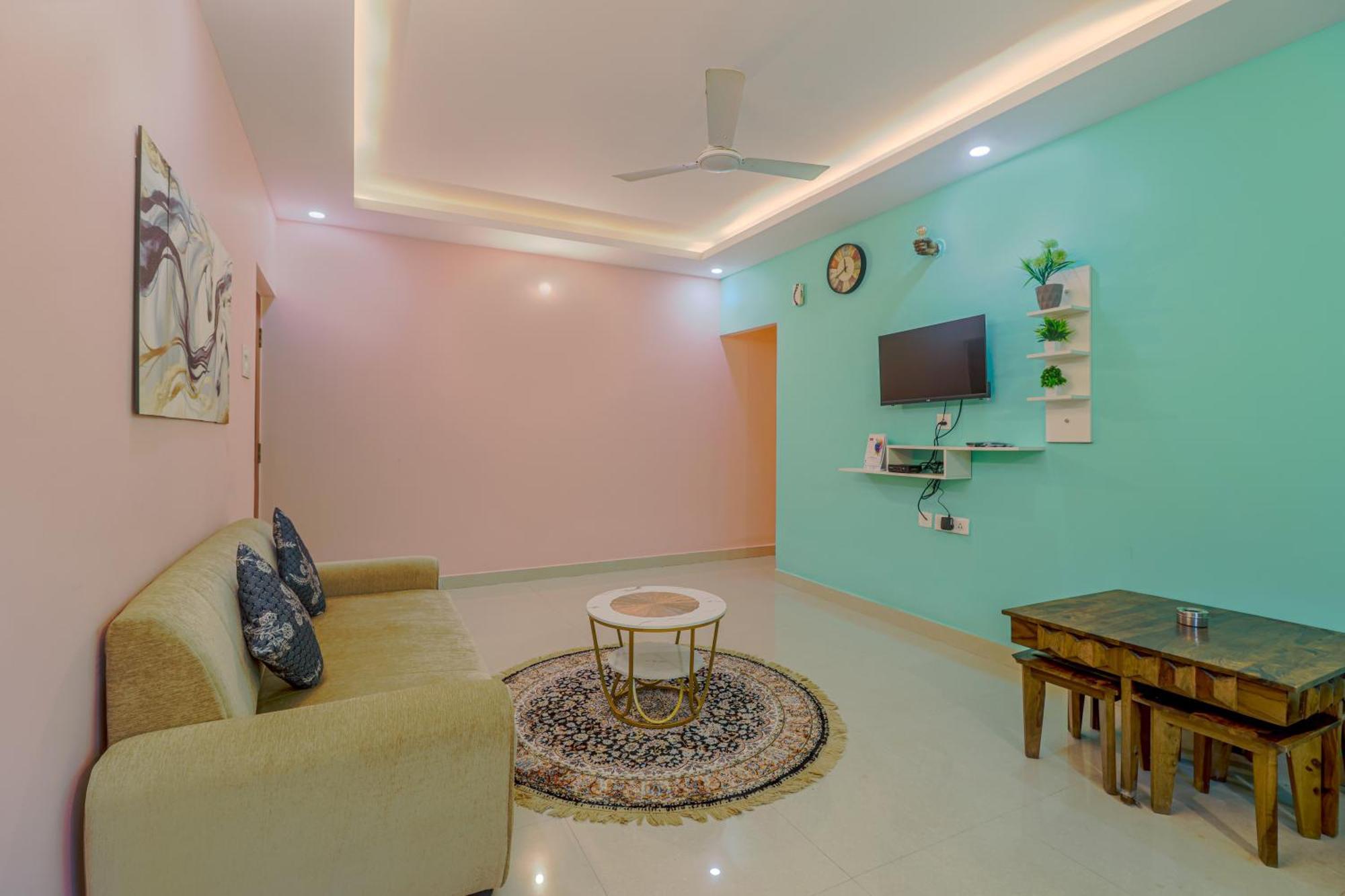 Apartment 4bhk Sparkling Near Pool & Bar 2bhkx2 *