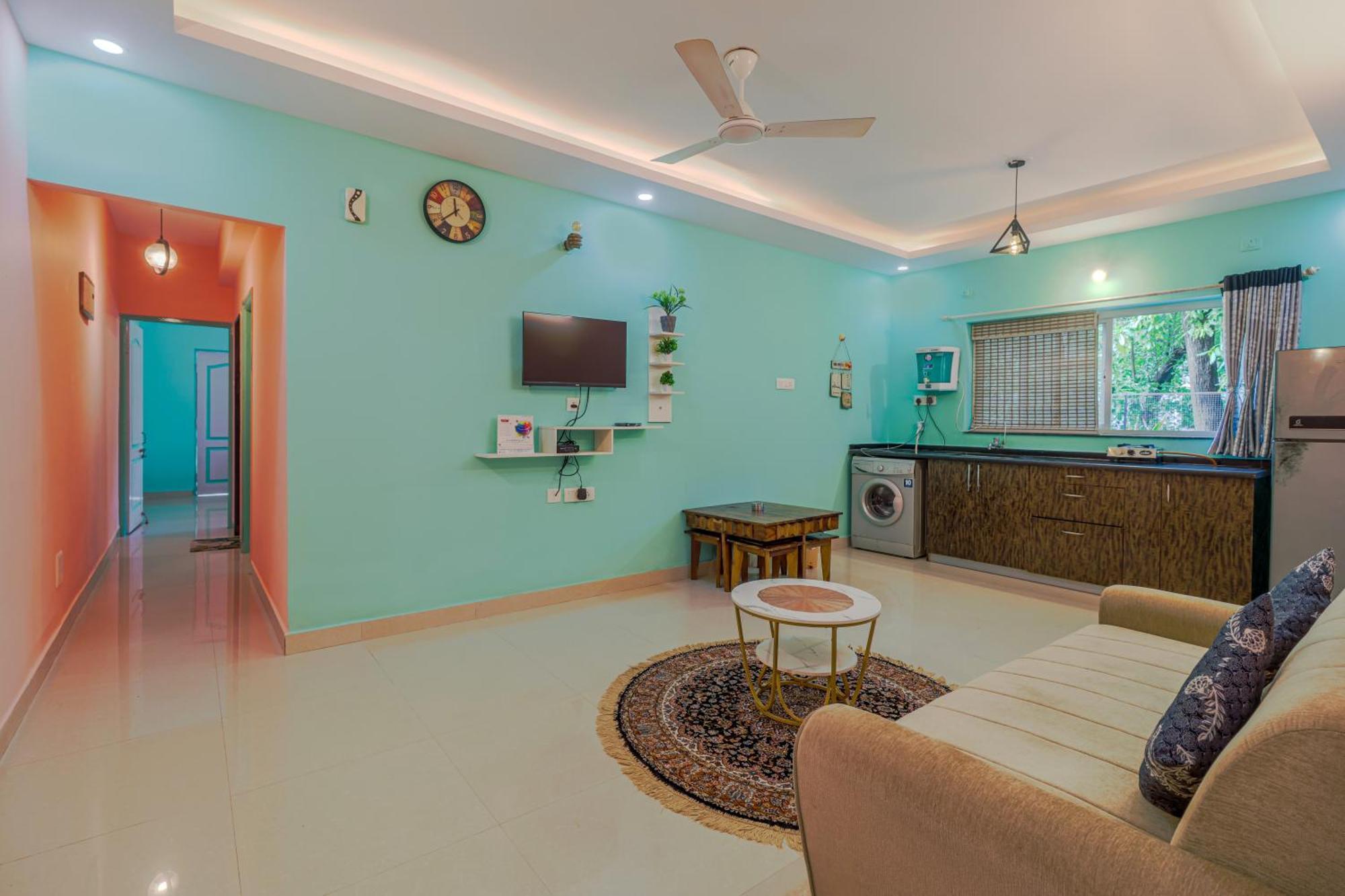 4bhk Sparkling Near Pool & Bar 2bhkx2 Vagator